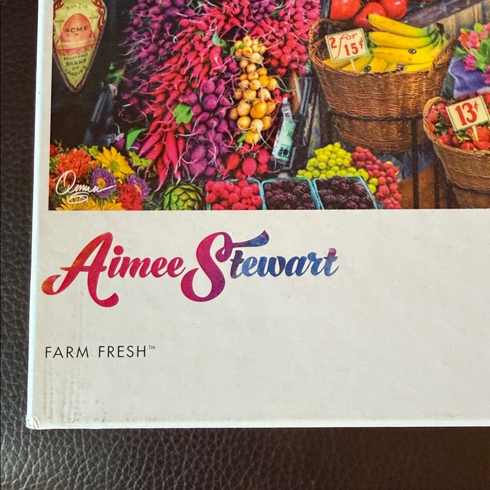 Buffalo Aimee Stewart Farm Fresh Puzzle - 2000 Pieces. Has poster - Picture 3 of 5